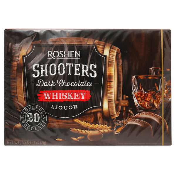 Candy Gift Box Shooters with Whiskey Liquor 5.29 oz (150gr)
